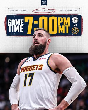 Image post by @nuggets on Instagram
