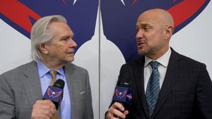 Video post by @Capitals on Facebook