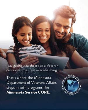 Image post by @MinnesotaDepartmentOfVeteransAffairs on Facebook