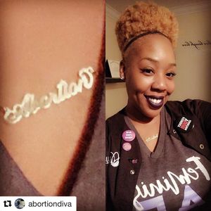 Image post by @shoutyourabortion on Instagram