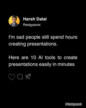 Image post by @reelgyaanai on Instagram