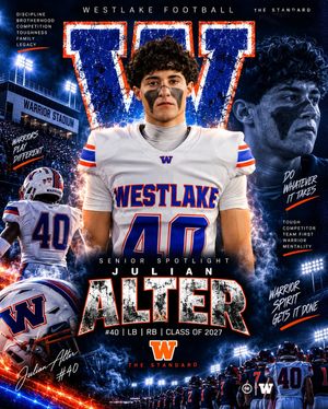 Image post by @westlakewarriorsfootball on Instagram