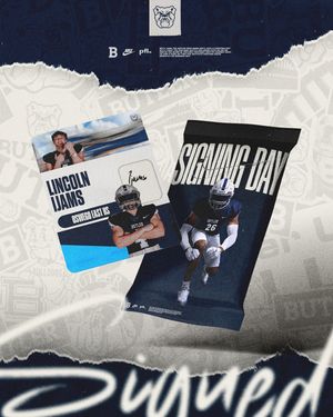 Image post by @butlerufootball on Instagram