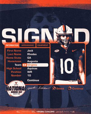 Image post by @uvafootball on Instagram