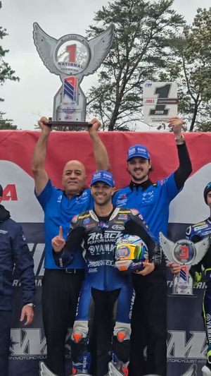 Video post by @MotoAmerica on Facebook