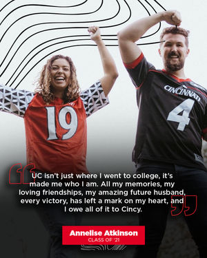 Image post by @uofcincy on Instagram