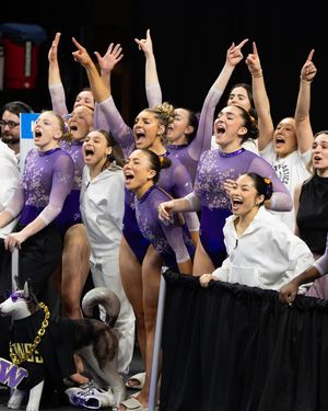 Image post by @uwgymnastics on Instagram