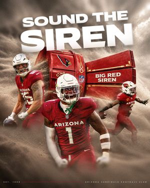 Image post by @AZCardinals on Twitter/X