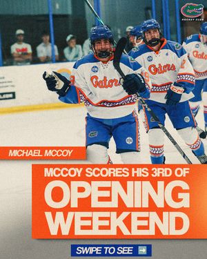 Image post by @ufhockey on Instagram