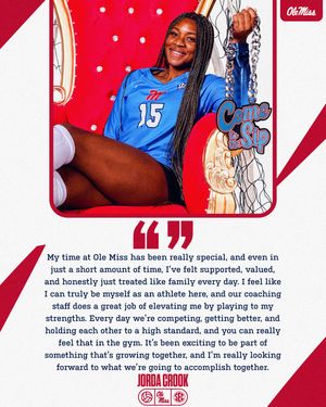 Image post by @olemissvb on Instagram