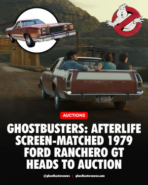 Image post by @ghostbustersnews on Instagram