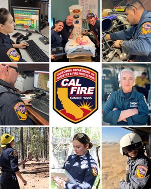 Image post by @calfire on Instagram