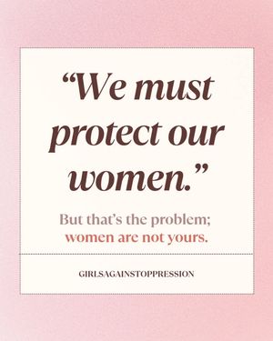 Image post by @girlsagainstoppression on Instagram