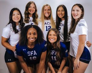 Image post by @sfa_volleyball on Instagram
