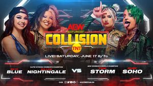 Image post by @AEW on Twitter