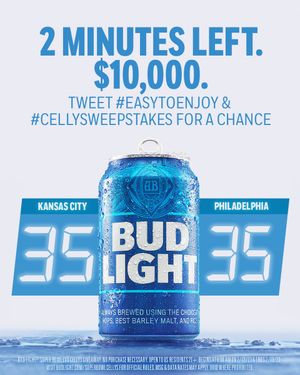 Image post by @budlight on Twitter