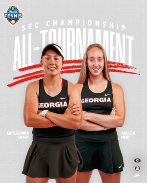 Image post by @ugawomenstennis on Instagram