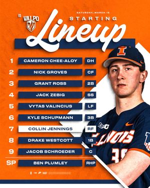 Image post by @IlliniBaseball on Twitter