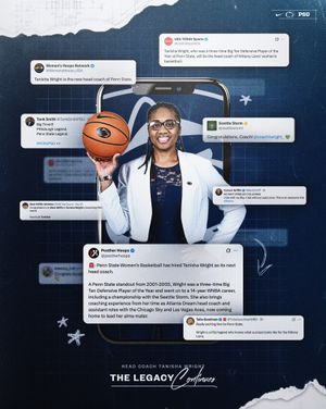 Image post by @pennstatewbb on Instagram
