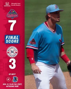 Image post by @memphisredbirds on Instagram