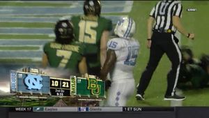 Image post by @uncsportsxtra on Facebook