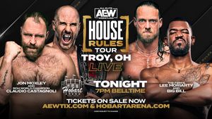 Image post by @AEW on Twitter/X