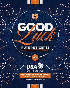 Image post by @auburngymnastics on Instagram