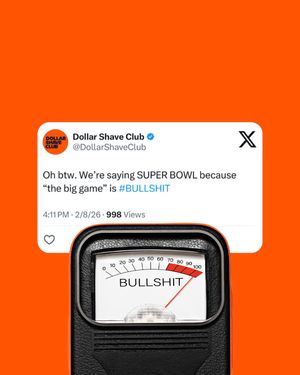 Image post by @dollarshaveclub on Instagram