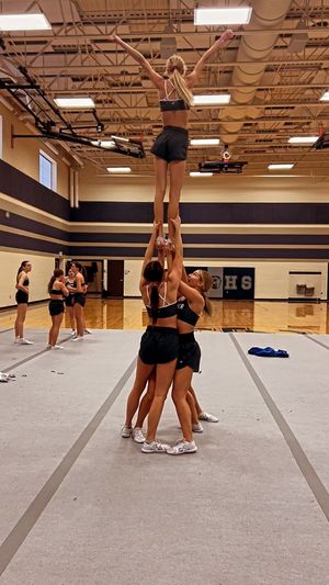 Video post by @corner_canyon_cheer on Instagram