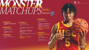 Image post by @USC_Athletics on Twitter