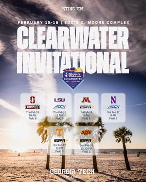 Image post by @GaTechSoftball on Twitter