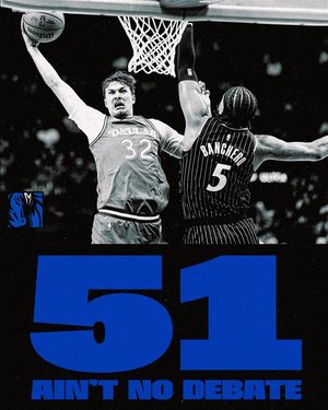 Image post by @dallasmavs on Instagram