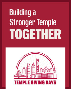 Image post by @templealumni on Instagram