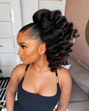 Image post by @heatfreehair on Instagram