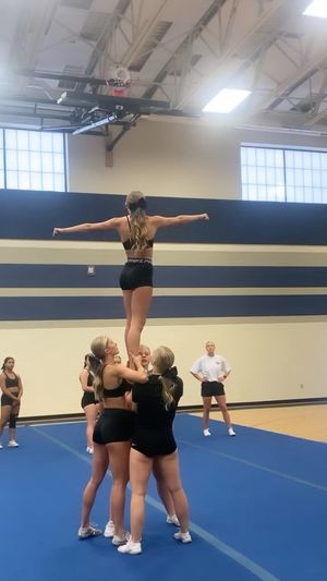 Video post by @corner_canyon_cheer on Instagram