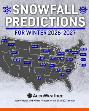 Image post by @accuweather on Twitter/X