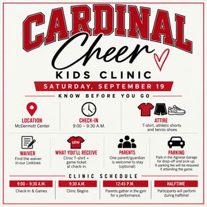 Image post by @uiwcheer on Instagram
