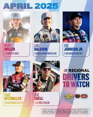 Image post by @NASCARRegional on Twitter