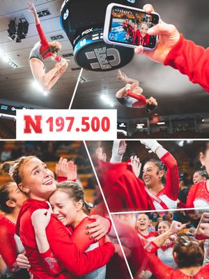 Image post by @HuskersWGym on Twitter