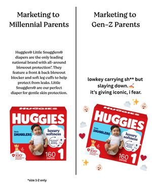 Image post by @huggies on Instagram