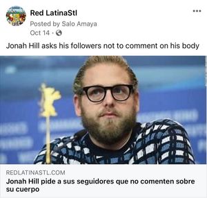 Image post by @redlatina on Facebook
