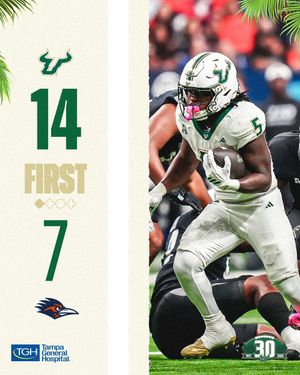 Image post by @USFFootball on Twitter/X