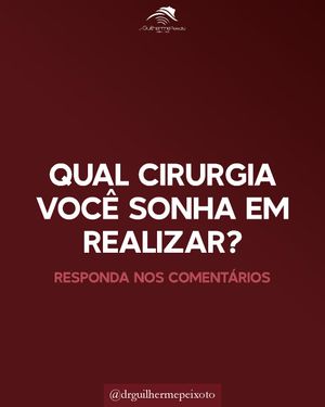 Image post by @drguilhermepeixoto on Instagram