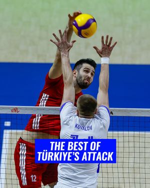 Image post by @volleyballnationsleague on Instagram