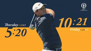 Image post by @PReedGolf on Twitter
