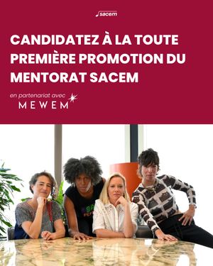 Image post by @sacem on Instagram