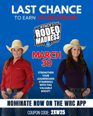 Image post by @womensrodeo on Instagram