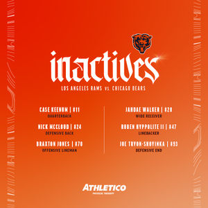 Image post by @ChicagoBears on Twitter