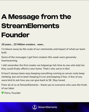 Image post by @streamelementsofficial on Instagram