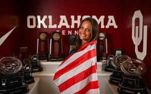 Image post by @ou_wtennis on Instagram
